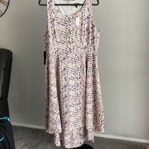 NWT The Limited Asymmetrical Lined Dress - size 14